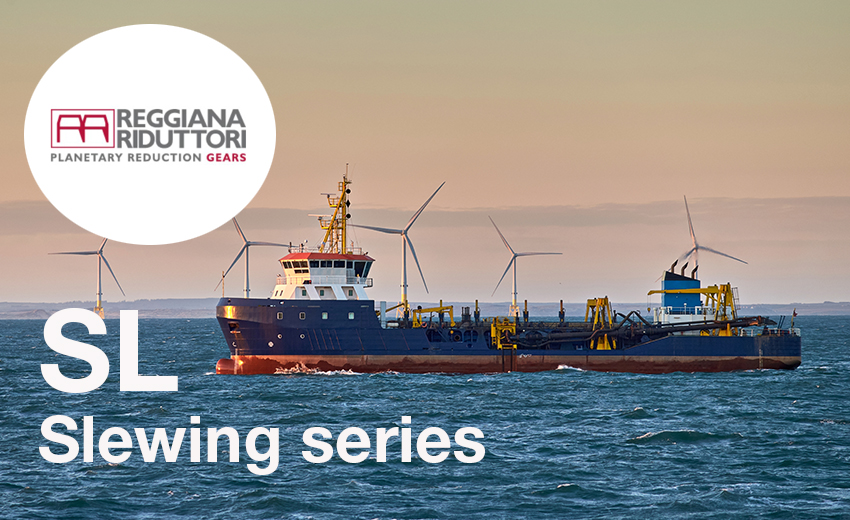 Reggiana Riduttori Slewing planetary gears SL series