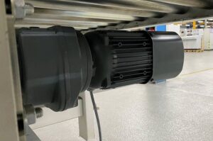KEB Z helical gear in conveyor belt